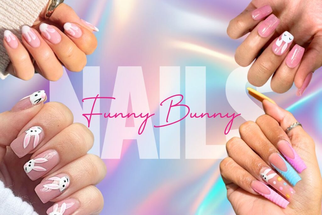 Funny Bunny Nails