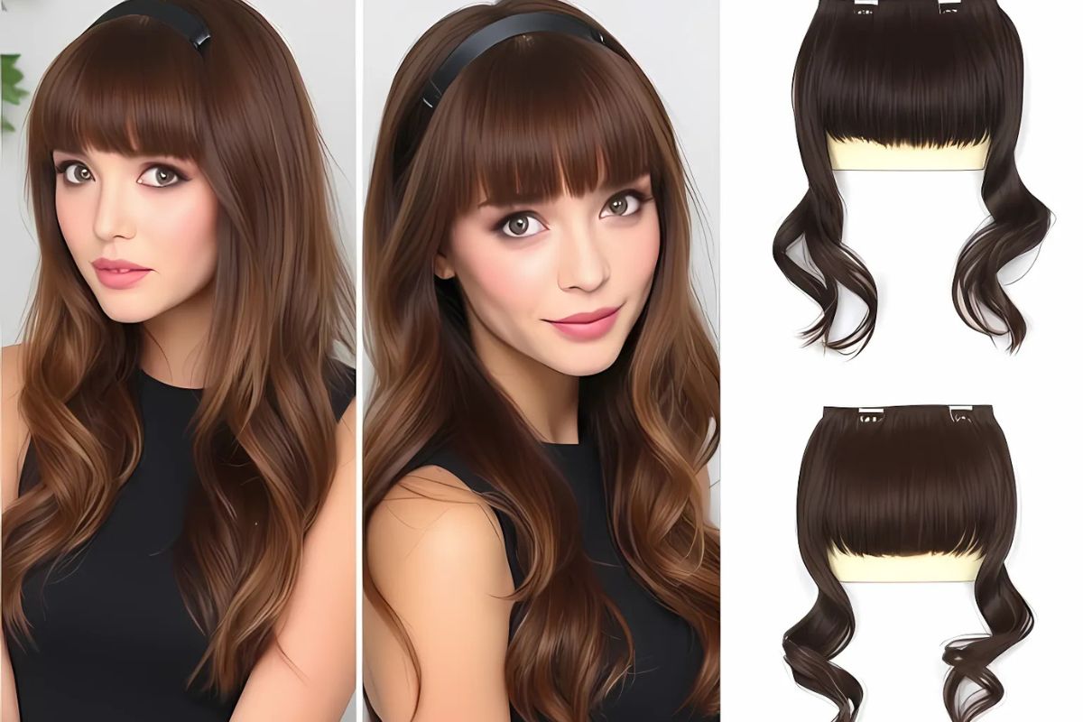 Clip In Hair Bangs/Fringes