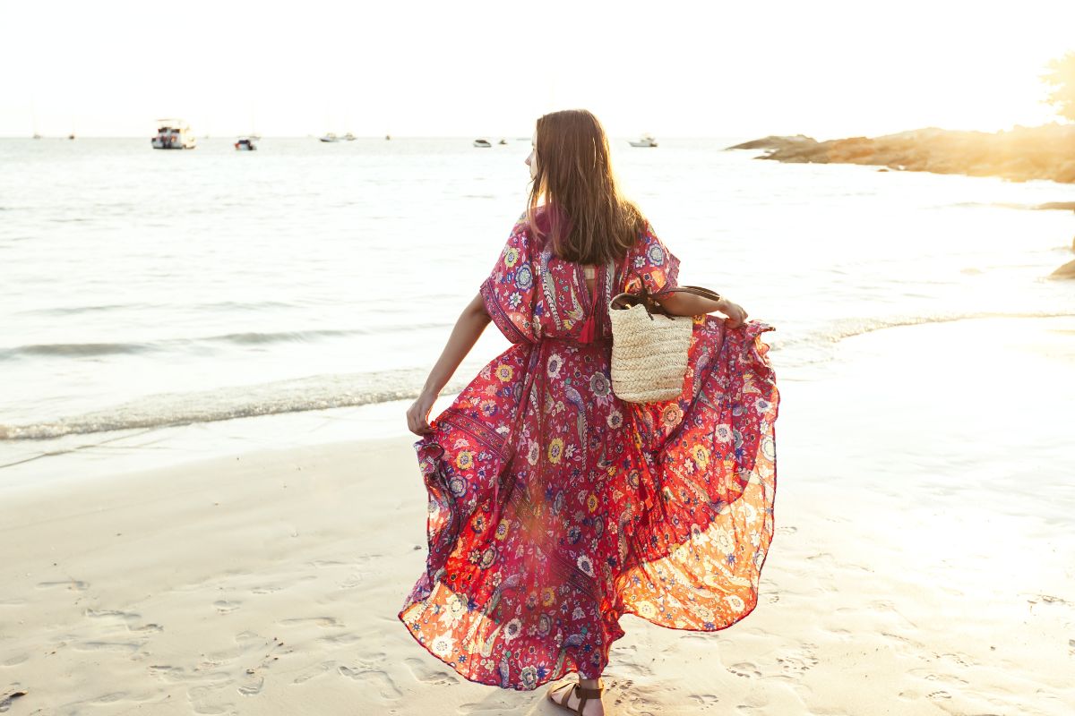 Beach and Vacation maxi dress