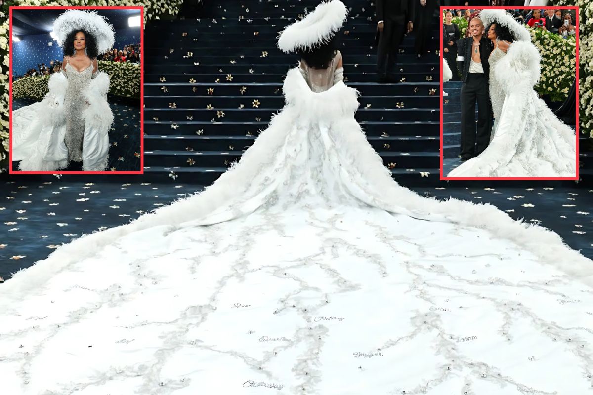 Diana Ross at met gala