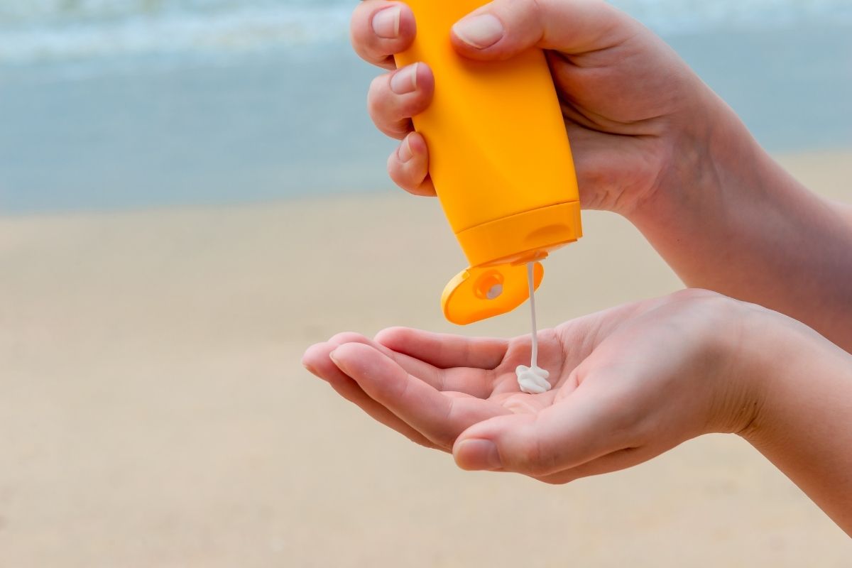 Protect with Sunscreen