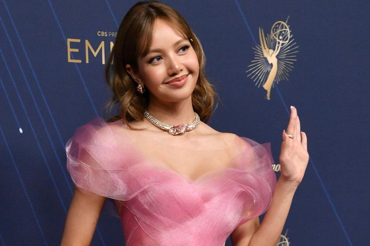 Lisa from Blackpink Emmy Awards 2025 Red Carpet Looks